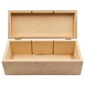 Buková krabička s vekom cinkovaný spoj a 3 priehradkami 23x9,4x8,5 cm Buková krabička s vekom cinkovaný spoj a 3 priehradkami 23x9,4x8,5 cm