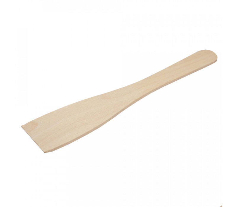Buková obracačka/lopatka plná skosená 5x25x0,5 cm Buková obracačka/lopatka plná skosená 5x25x0,5 cm