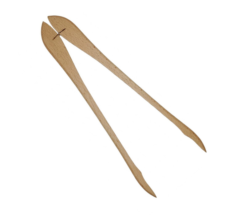 Bukové kliešte na olivy 25 cm