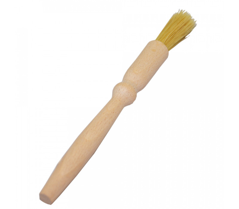 Bukový štetec okrúhly na potieranie pri pečení 16x1,5 cm Bukový štetec okrúhly na potieranie pri pečení 16x1,5 cm