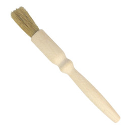 Bukový štetec okrúhly na potieranie pri pečení 18,5 cm Bukový štetec okrúhly na potieranie pri pečení 18,5 cm