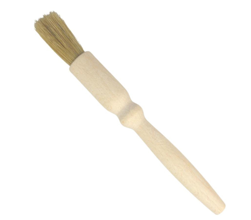 Bukový štetec okrúhly na potieranie pri pečení 18,5 cm Bukový štetec okrúhly na potieranie pri pečení 18,5 cm