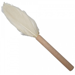 Bukový štetec pierko na potieranie pri pečení 18 cm Bukový štetec pierko na potieranie pri pečení 18 cm