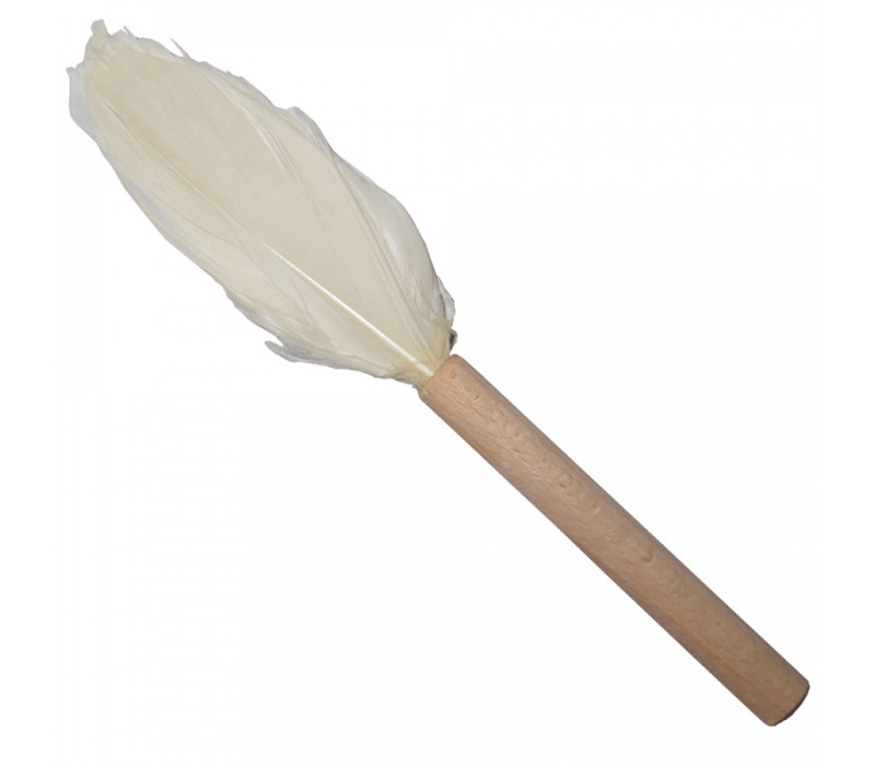Bukový štetec pierko na potieranie pri pečení 18 cm Bukový štetec pierko na potieranie pri pečení 18 cm