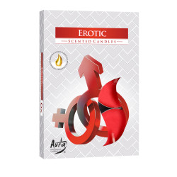 Sviečka čajová EROTIC 6ks