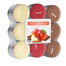 Sviečka čajová APPLE CINNAMON 18ks Sviečka čajová APPLE CINNAMON 18ks