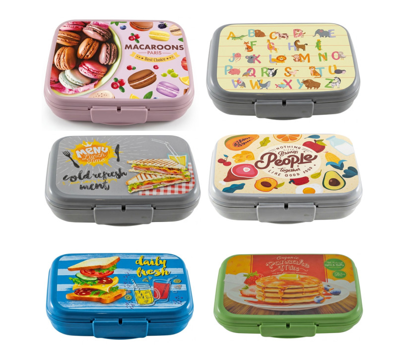 LUX PLASTIC Plastová dóza obdĺžníková svačinová 4x16x12,5 cm 0,6 L LUX PLASTIC Plastová dóza obdĺžníková svačinová 4x16x12,5 cm 0,6 L
