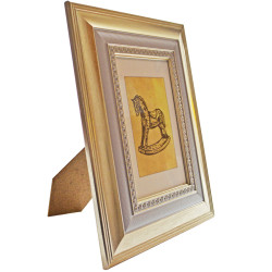 Fotoramček plastový KRAJKA rozmer fotografie 17x12 cm