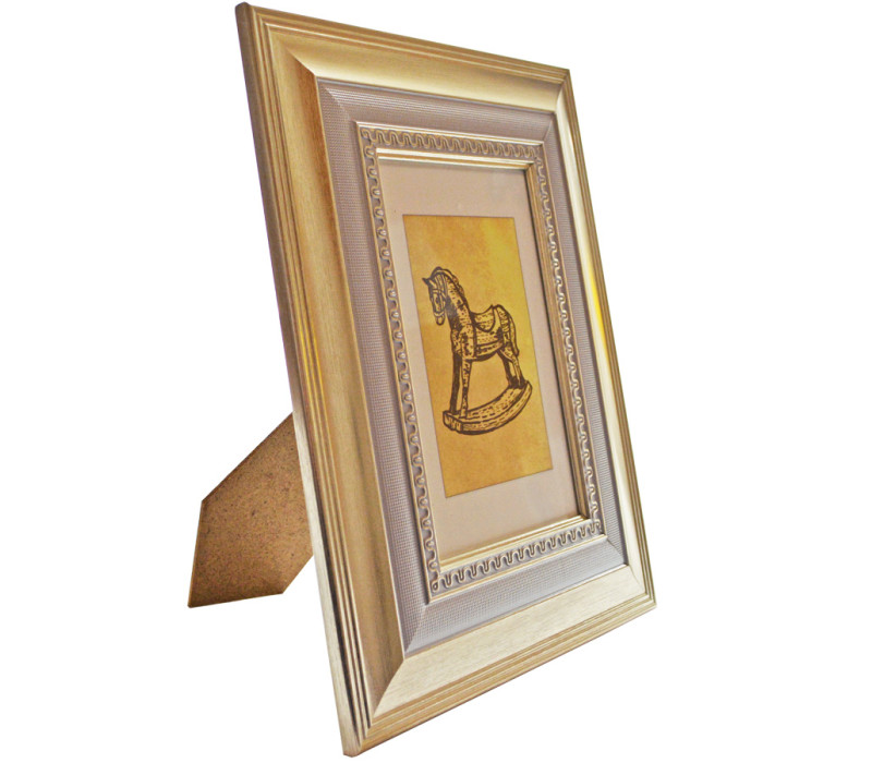 Fotoramček plastový KRAJKA rozmer fotografie 17x12 cm