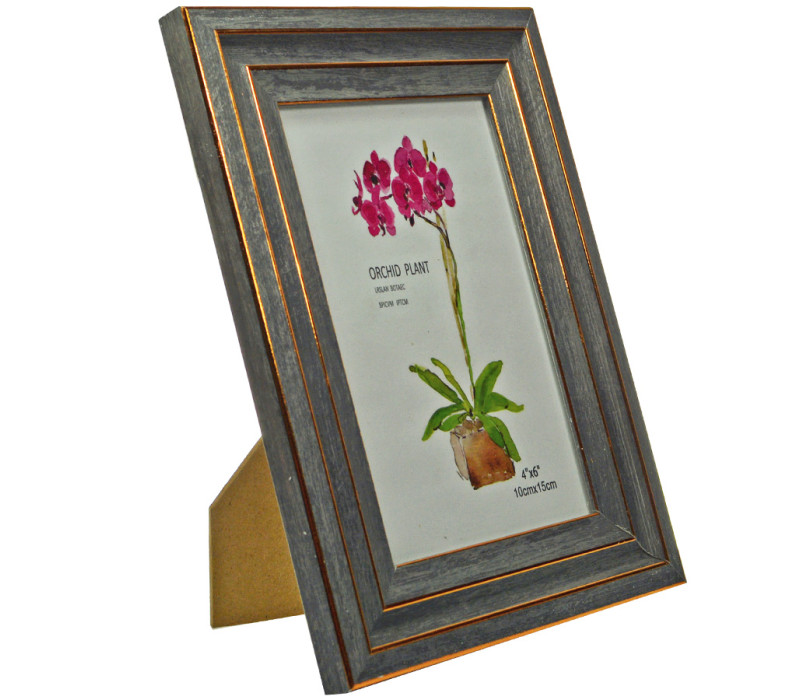 Fotoramček plastový ORCHIDEA rozmer fotografie (4"x6") 10x15 cm