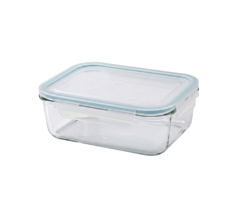 GLASSLOCK Sklenená dóza obdĺžníková 14,8x9,9x4,3 cm 0,4 L GLASSLOCK Sklenená dóza obdĺžníková 14,8x9,9x4,3 cm 0,4 L