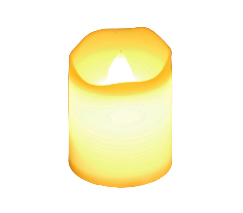 Sviečka LED pohyblivý plameň 5,5x7 cm