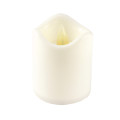 Sviečka LED pohyblivý plameň biela 6,7x8 cm Sviečka LED pohyblivý plameň biela 6,7x8 cm