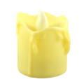 Sviečka LED pohyblivý plameň 2 ks 6x5 cm Sviečka LED pohyblivý plameň 2 ks 6x5 cm