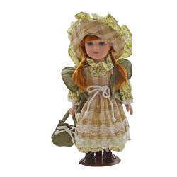 Porcelánová bábika Volánik 31 cm Porcelánová bábika Volánik 31 cm