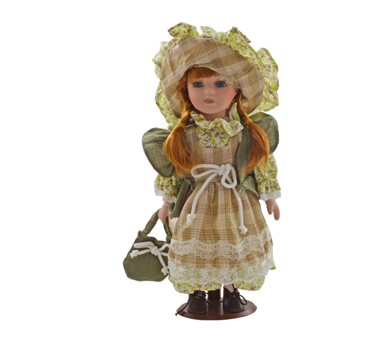 Porcelánová bábika Volánik 31 cm Porcelánová bábika Volánik 31 cm