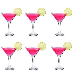 LAV Sklenený pohár MISKET na martini 6ks 15x10,5 cm 0,175 L LAV Sklenený pohár MISKET na martini 6ks 15x10,5 cm 0,175 L