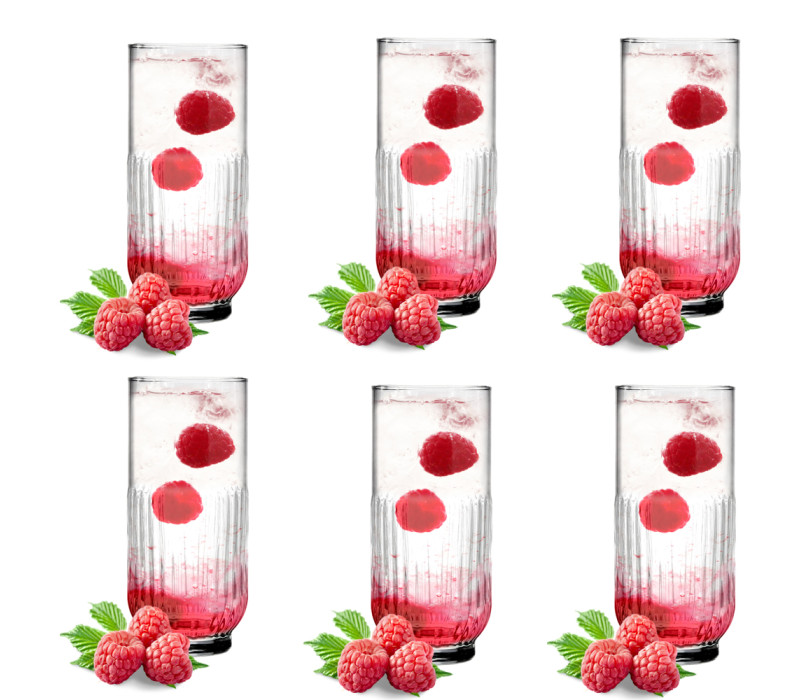LAV Sklenený pohár LONG DRINK 6ks 15x6,4 cm 0,395 L LAV Sklenený pohár LONG DRINK 6ks 15x6,4 cm 0,395 L