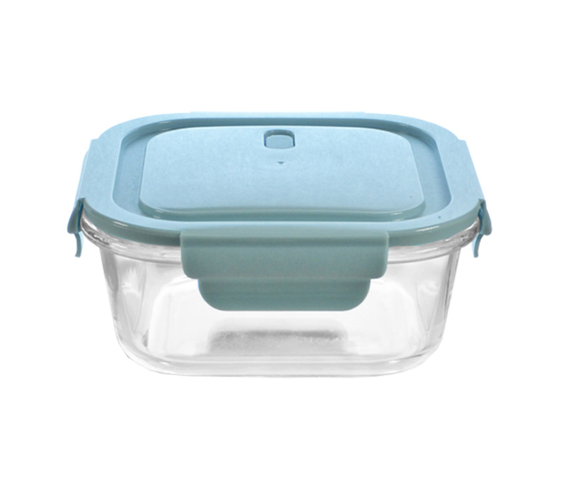 Sklenená dóza štvorcová s ventilom 15x15x6 cm 0,8 L Sklenená dóza štvorcová s ventilom 15x15x6 cm 0,8 L