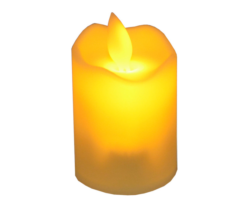 Sviečka LED pohyblivý plameň 7x5 cm