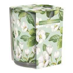 Sviečka vonná sklo SPRING REFRESHMENT 100g