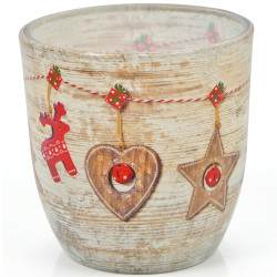 Sviečka vonná sklo MERRY CHRISTMAS 100g Sviečka vonná sklo MERRY CHRISTMAS 100g