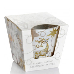 Sviečka vonná sklo GLAMOUR CHRISTMAS 115g Sviečka vonná sklo GLAMOUR CHRISTMAS 115g