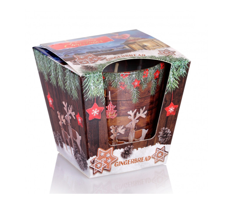 Sviečka vonná sklo CHARMING CHRISTMAS 115g Sviečka vonná sklo CHARMING CHRISTMAS 115g