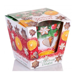 Sviečka vonná sklo CHRISTMAS FLAVOURS 115g Sviečka vonná sklo CHRISTMAS FLAVOURS 115g