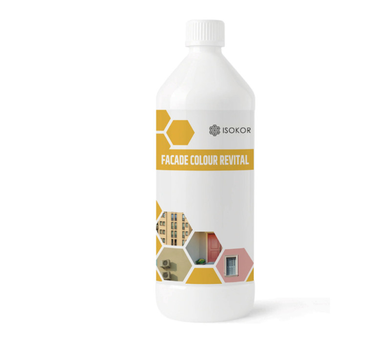 Isokor Facade Colour Revital – Nanometrická impregnácia a oživenie farby fasády 1 L