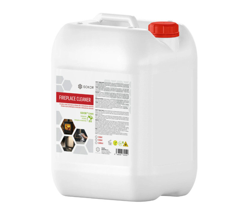 Isokor Fireplace Cleaner – Prírodný čistič krbového skla 5 L Isokor Fireplace Cleaner – Prírodný čistič krbového skla 5 L