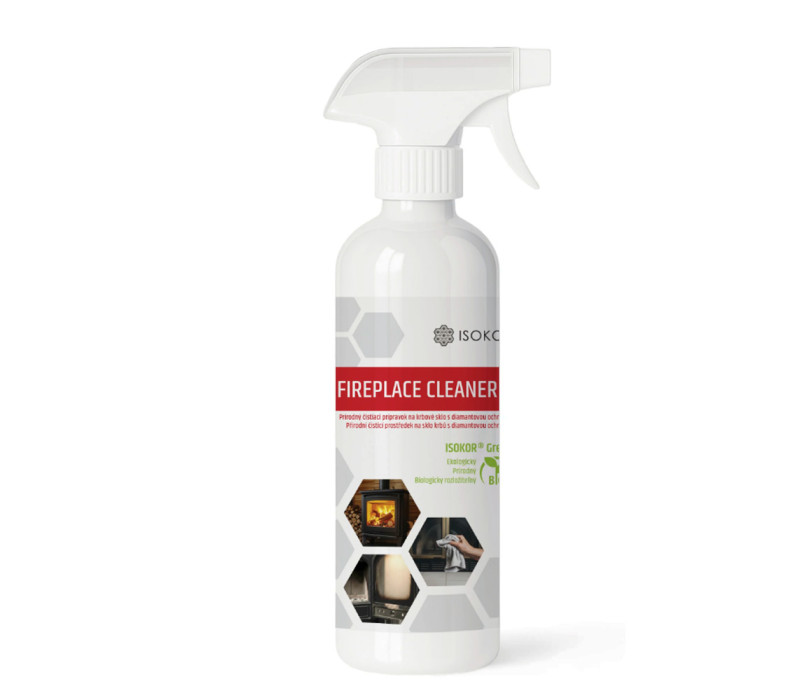 Isokor Fireplace Cleaner – Prírodný čistič krbového skla 0,5 L Isokor Fireplace Cleaner – Prírodný čistič krbového skla 0,5 L