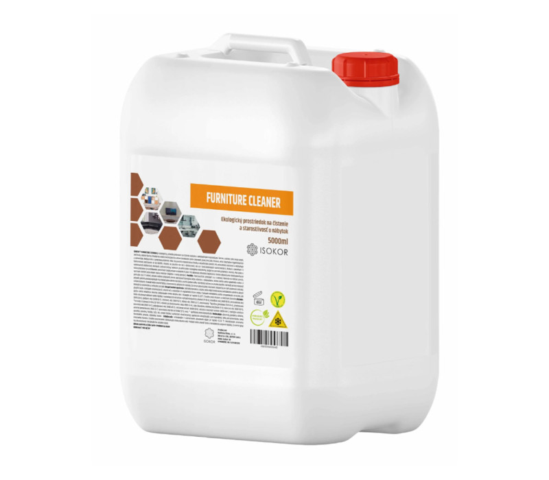Isokor Furniture Cleaner – Čistiaci prípravok na nábytok s antistatickými vlastnosťami 5 L Isokor Furniture Cleaner – Čistiaci prípravok na nábytok s antistatickými vlastnosťami 5 L