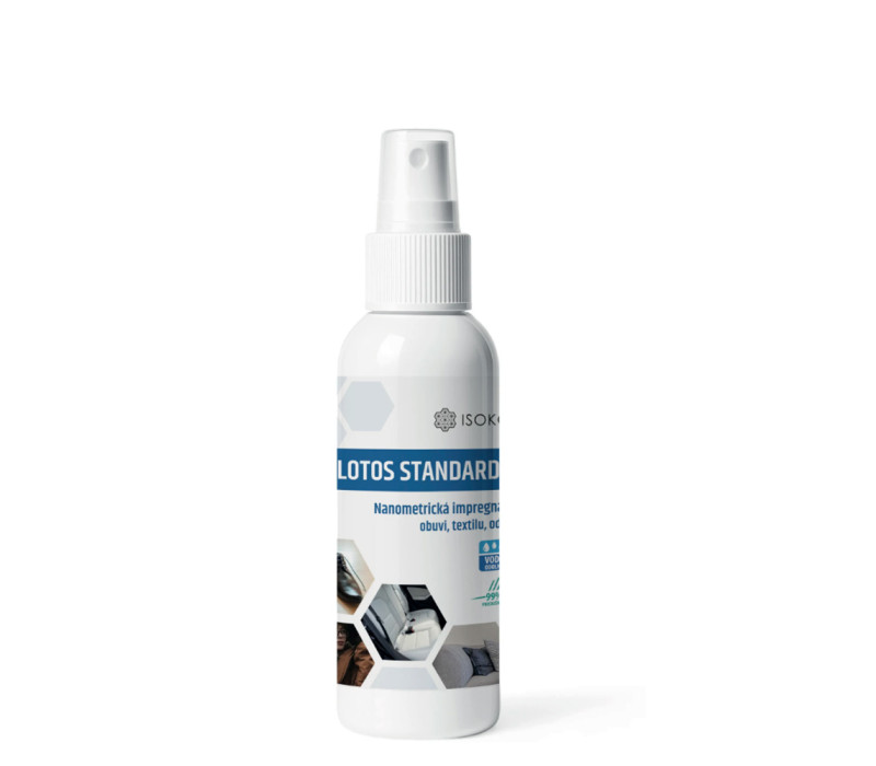 Isokor LOTOS Standard – Nano impregnácia odevov, obuvi, textilu a kože 0,1 L Isokor LOTOS Standard – Nano impregnácia odevov, obuvi, textilu a kože 0,1 L