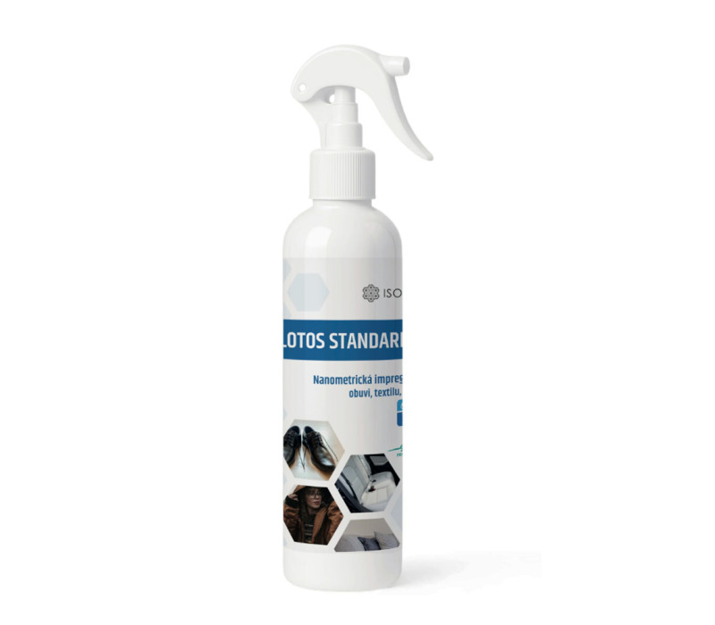 Isokor LOTOS Standard – Nano impregnácia odevov, obuvi, textilu a kože 0,25 L Isokor LOTOS Standard – Nano impregnácia odevov, obuvi, textilu a kože 0,25 L