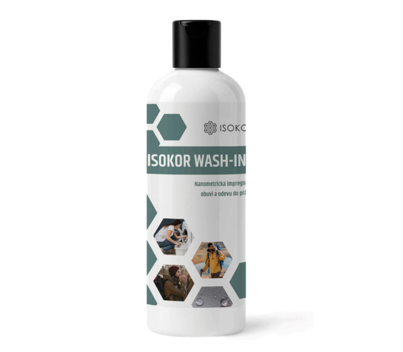 Isokor WASH-IN – Nanometrická impregnácia do prania 0,5 L Isokor WASH-IN – Nanometrická impregnácia do prania 0,5 L