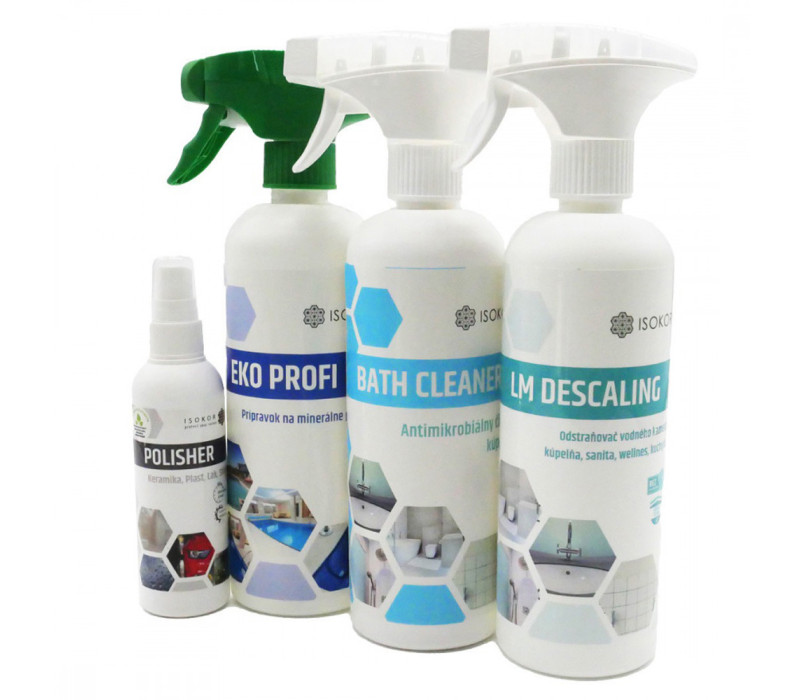 Isokor Bathroom Set – Balíček pre malú kúpeľňu s nano ochranou Isokor Bathroom Set – Balíček pre malú kúpeľňu s nano ochranou