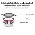CUITISAN Nerezová dóza okrúhla EC7SR03 Q12,5x5,7 cm 300ml CUITISAN Nerezová dóza okrúhla EC7SR03 Q12,5x5,7 cm 300ml