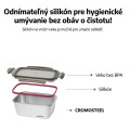 CUITISAN Nerezová dóza obdlžníková EC7SS11 26x19,2x12,1 cm 3600ml CUITISAN Nerezová dóza obdlžníková EC7SS11 26x19,2x12,1 cm 3600ml