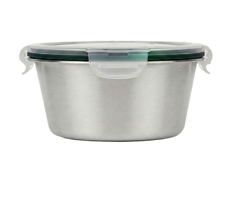 CUITISAN Nerezová dóza okrúhla okrúhla EC7PR03 12,5x12,5x5,4 cm 300ml CUITISAN Nerezová dóza okrúhla okrúhla EC7PR03 12,5x12,5x5,4 cm 300ml