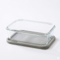 GLASSLOCK Sklenená dóza MODULAR 22,5x16,3x5 cm 1,2 L GLASSLOCK Sklenená dóza MODULAR 22,5x16,3x5 cm 1,2 L