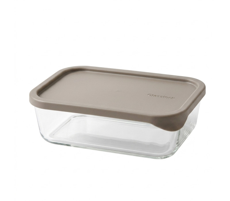 GLASSLOCK Sklenená dóza MODULAR 22,5x16,3x5 cm 1,2 L GLASSLOCK Sklenená dóza MODULAR 22,5x16,3x5 cm 1,2 L