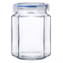 GLASSLOCK Sklenená dóza CANISTER 12x12x19 cm 2 L GLASSLOCK Sklenená dóza CANISTER 12x12x19 cm 2 L