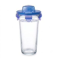 GLASSLOCK Sklenená dóza SHAKER 8,5x16 cm 0,45 L GLASSLOCK Sklenená dóza SHAKER 8,5x16 cm 0,45 L