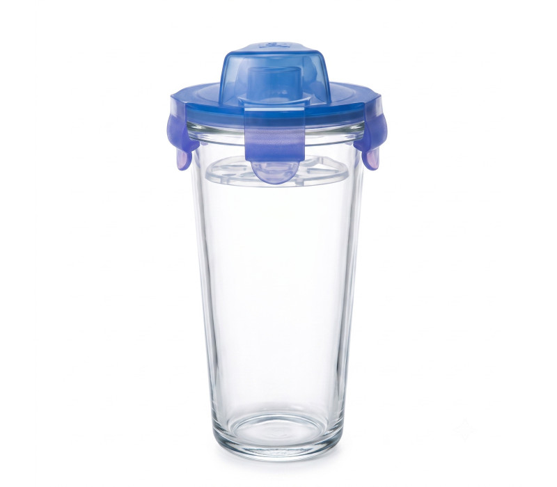 GLASSLOCK Sklenená dóza SHAKER 8,5x16 cm 0,45 L GLASSLOCK Sklenená dóza SHAKER 8,5x16 cm 0,45 L
