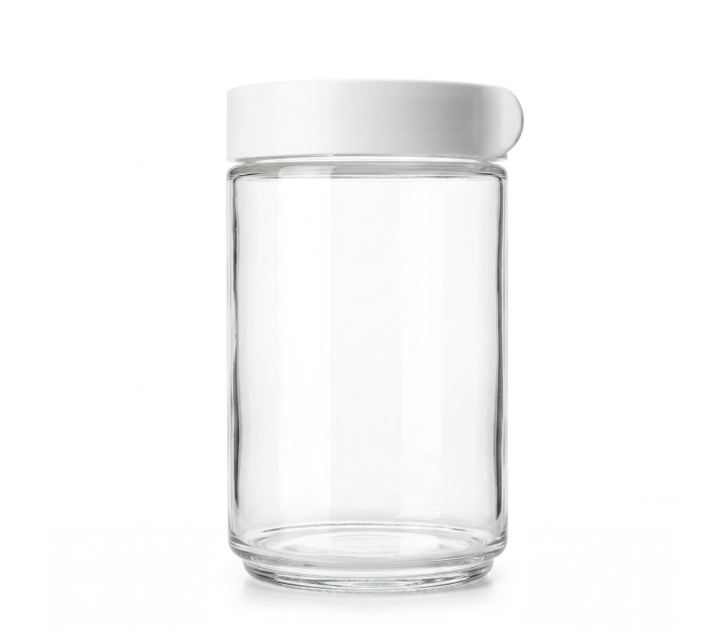 GLASSLOCK Sklenená dóza stohovacia UŠKO 8,6x14,82 cm 0,6 L GLASSLOCK Sklenená dóza stohovacia UŠKO 8,6x14,82 cm 0,6 L