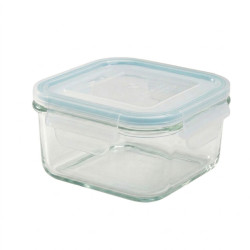 GLASSLOCK Sklenená dóza štvorcová 16x16x6,9 cm 1,2 L GLASSLOCK Sklenená dóza štvorcová 16x16x6,9 cm 1,2 L