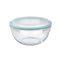 GLASSLOCK Sklenená dóza okrúhla  26x12 cm 4 L