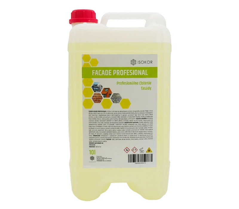 Isokor Facade Professional – Univerzálny čistič fasád, dlažieb a striech 10 L Isokor Facade Professional – Univerzálny čistič fasád, dlažieb a striech 10 L
