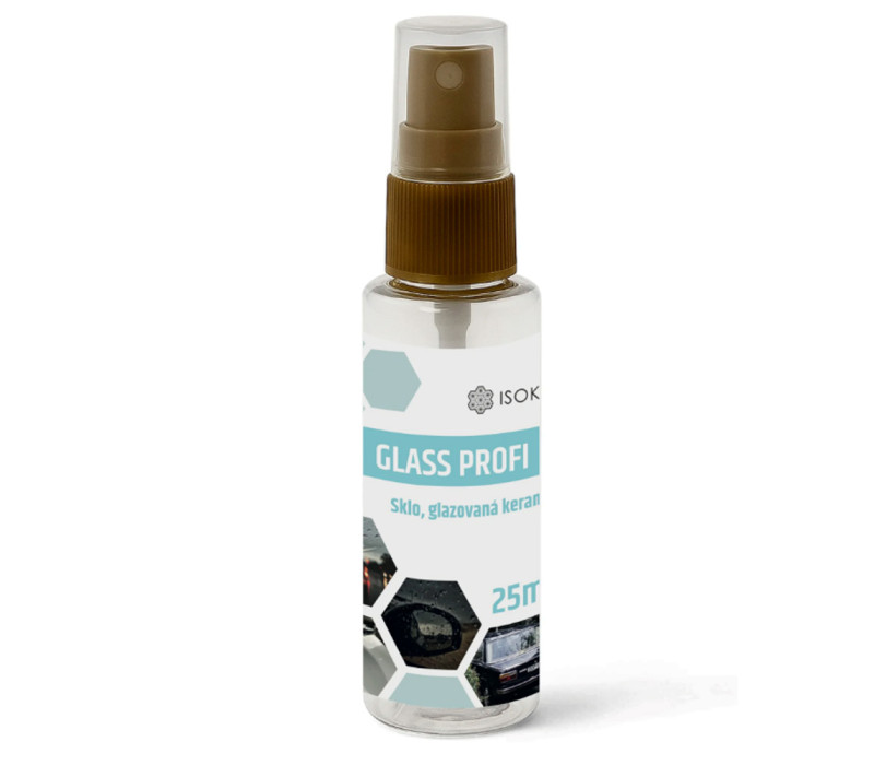 Isokor Glass Profi – Hydrofóbna impregnácia skla a tekuté stierače 0,1 L (100 ml)